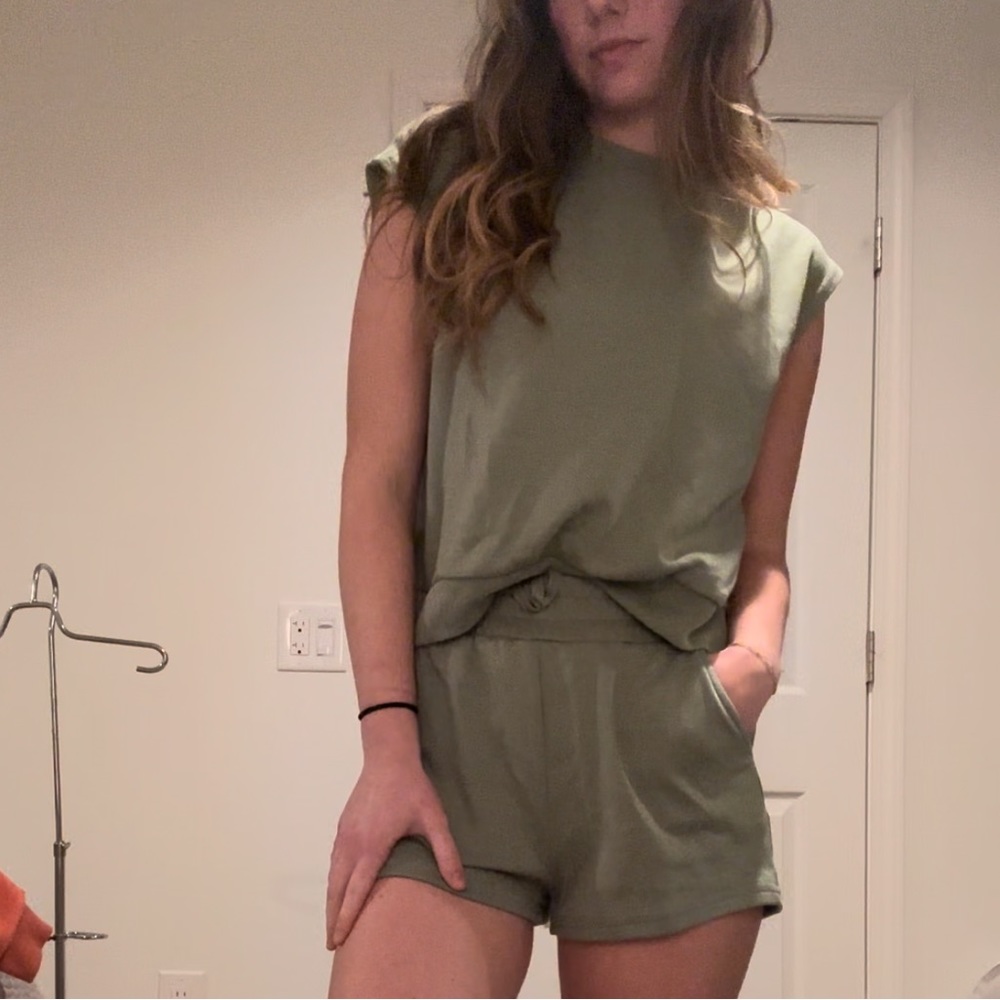 adorable short and tank set